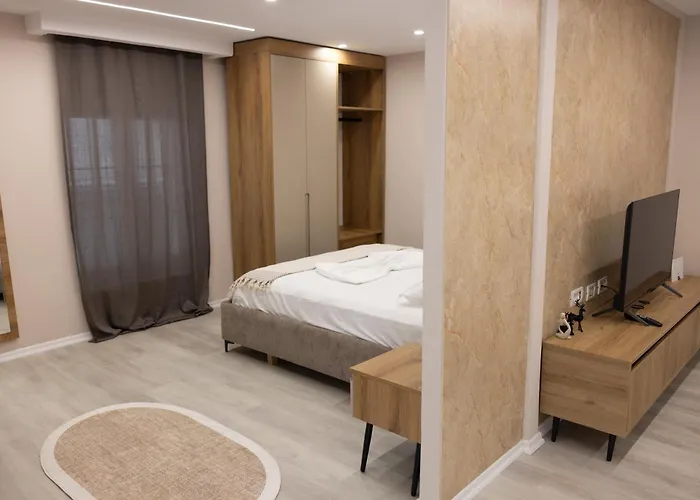 3 Min To Center Stylish Stay's 公寓 地拉那