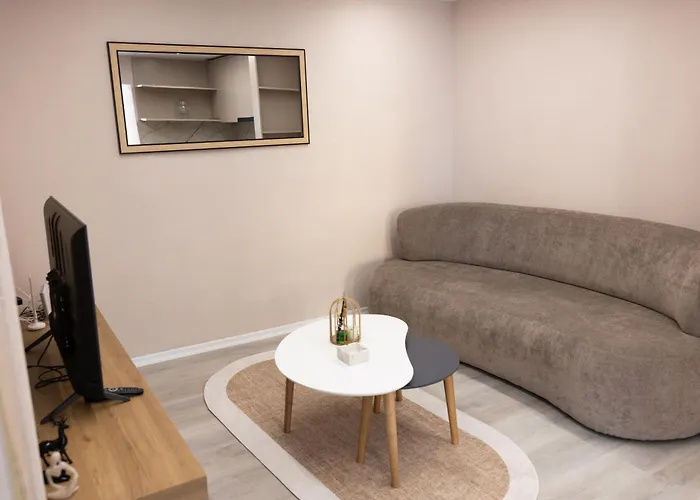 Luxury City Center Apartment - Free Parking 公寓 地拉那
